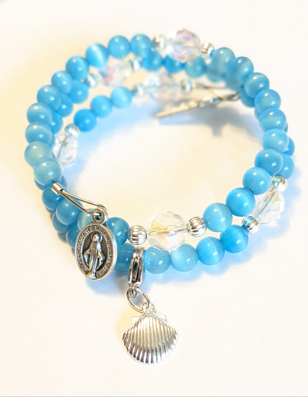 Our Lady Star of the Sea Rosary Bracelet