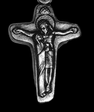 "Resolve of Steel" Hematite Rosary Bracelet Wrap - "Nuts and Bolts"