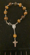 10 mm Tiger Eye Auto Rosary
