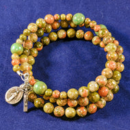 Peaceful Pastures Rosary Bracelet