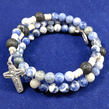 Ocean Of Mercy with Stone Rondelles and Lava Beads
