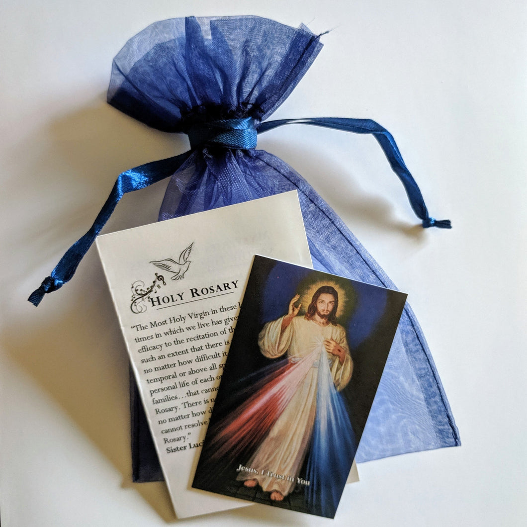 Rosary pouch and prayers